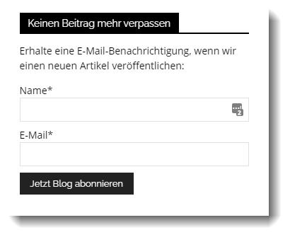 Beispiel: Der Call to Action am FundraisingBox Blog. Hast Du schon? 😉