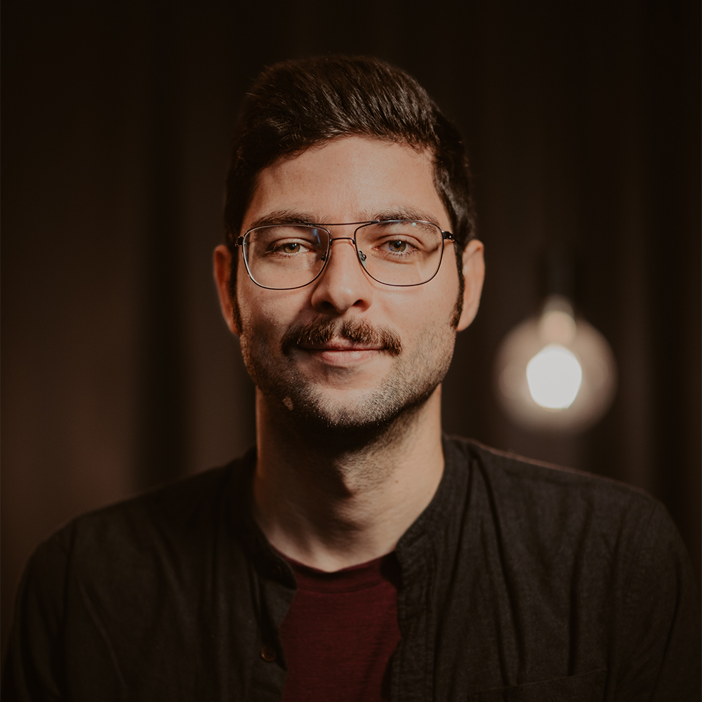 Autor Erik Hepp bei der FundraisingBox